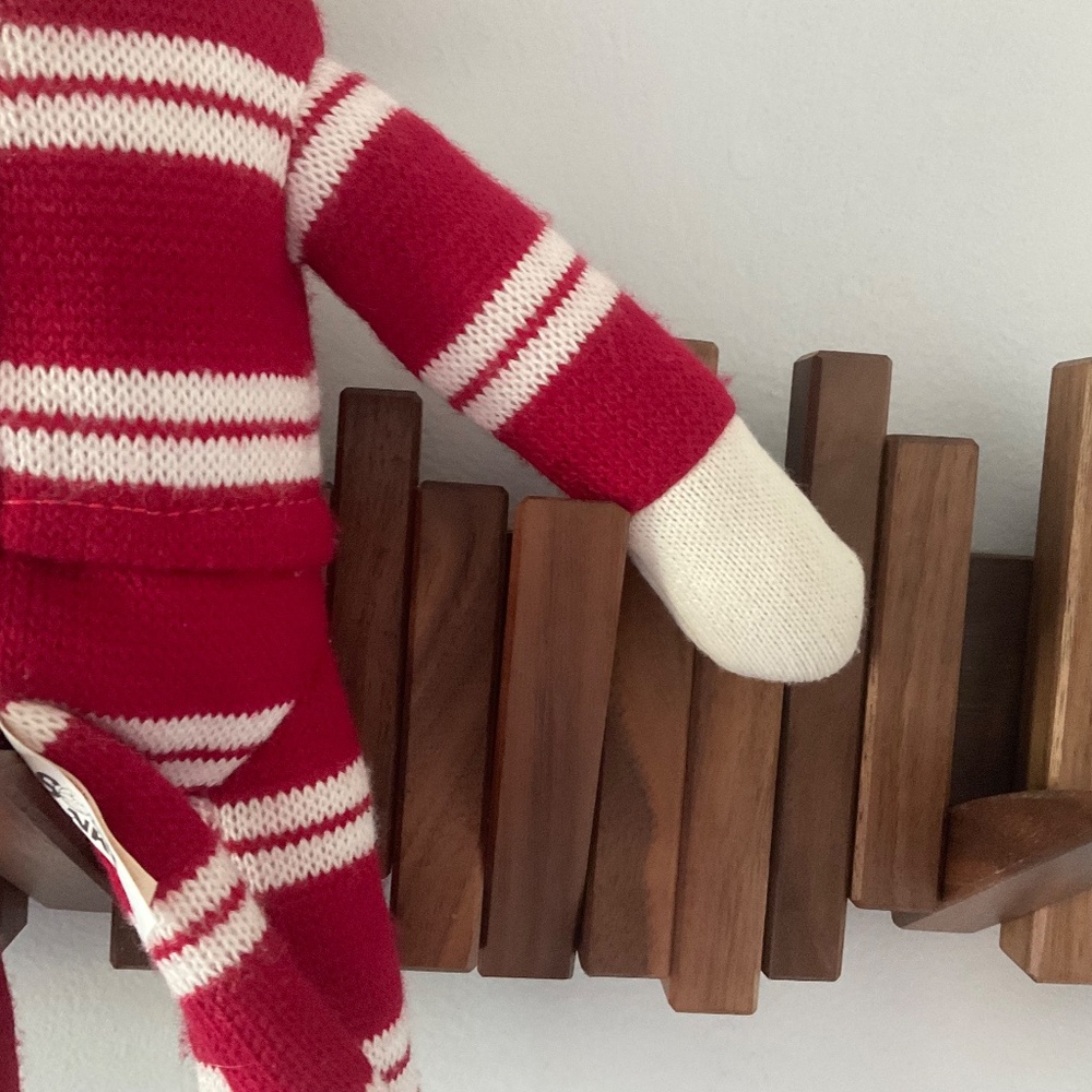 Sock monkey,red and white - Picture 9 of 11